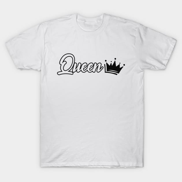 Queen T-Shirt by KC Happy Shop